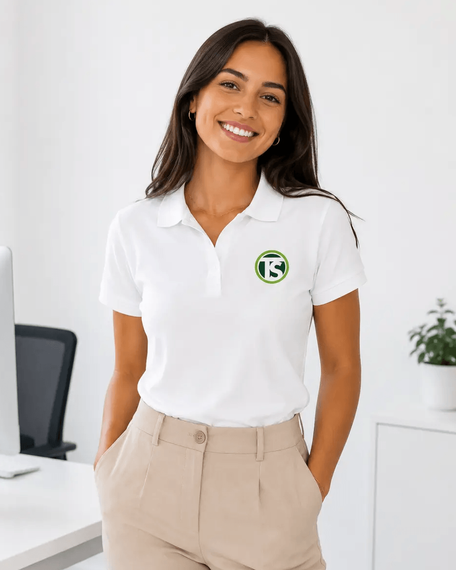 Asesora de Torino Seguros en su oficina
